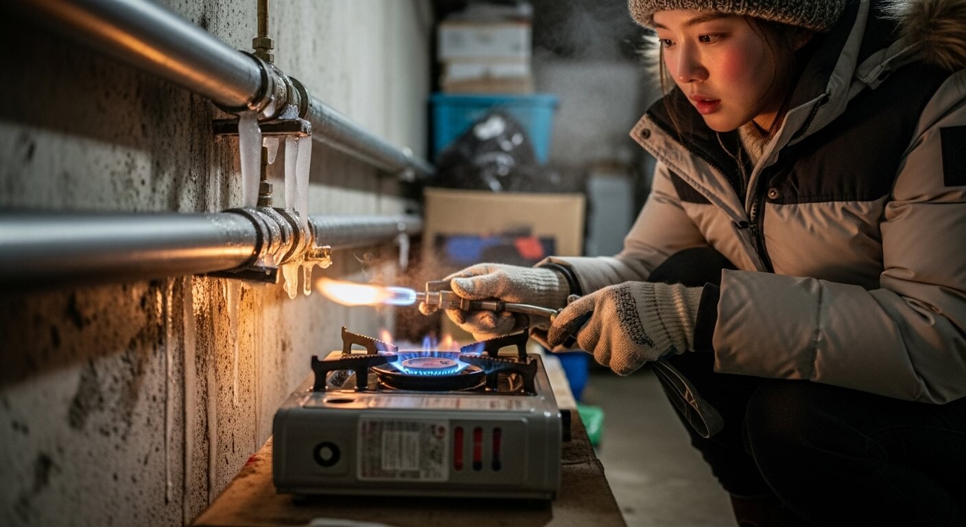 겨울철 수도 동파 예방 방법