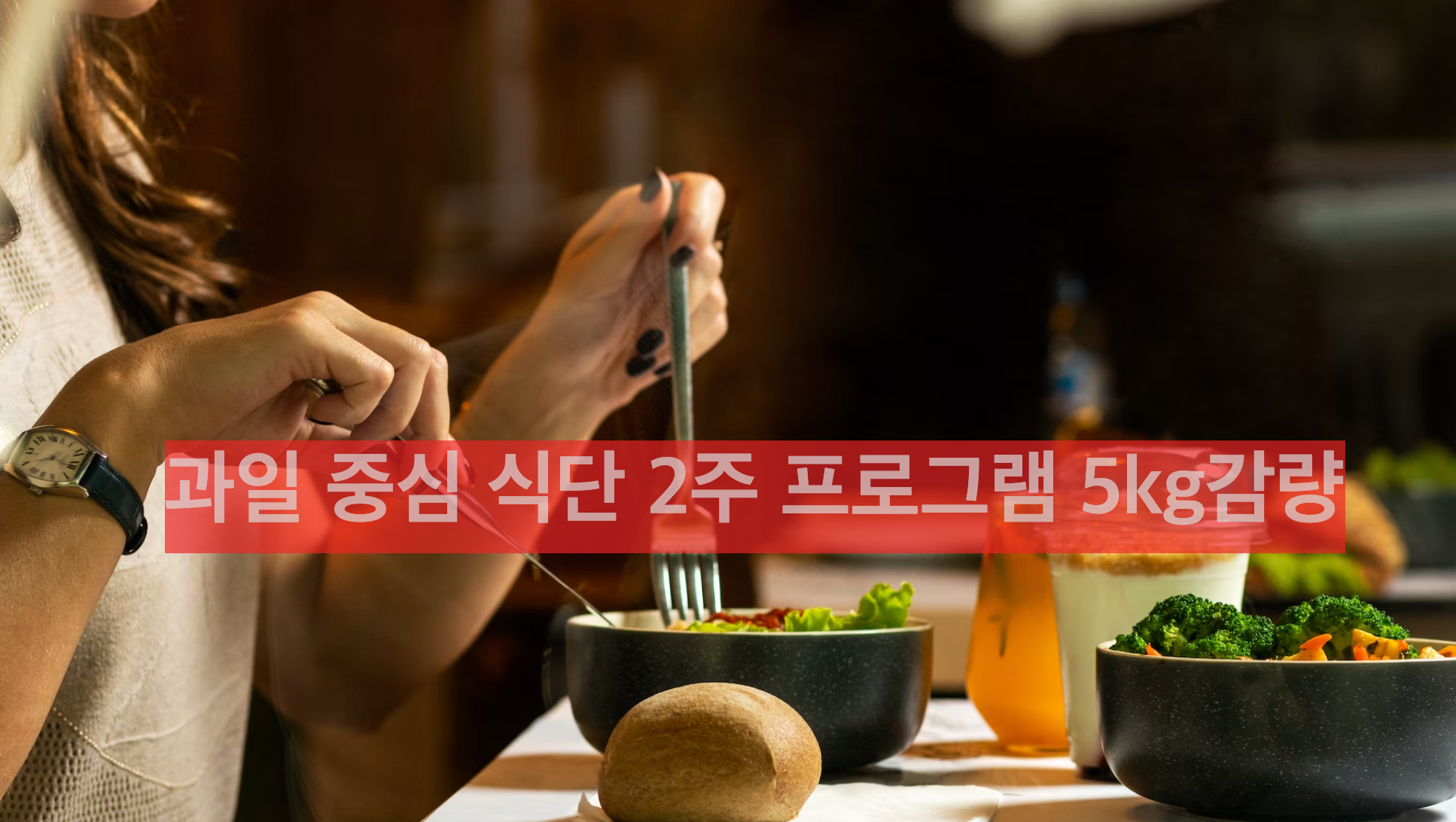 과일 중심 식단 2주 프로그램 5kg감량