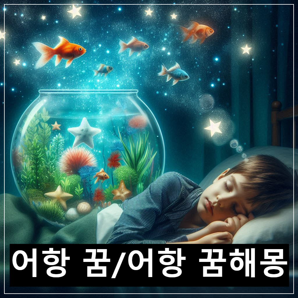 어항꿈, 어항꿈해몽, 어항관련꿈해몽, 어항물고기꿈, 금붕어꿈, 물고기꿈