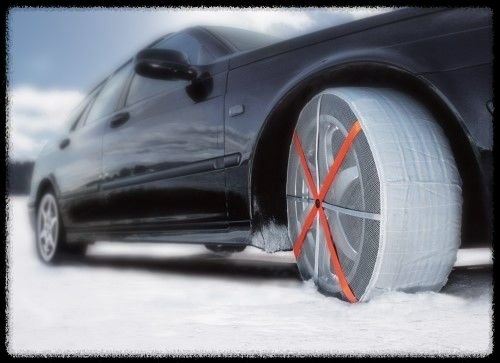 눈 올 때 스노우체인, 어디에 감아야 할까?