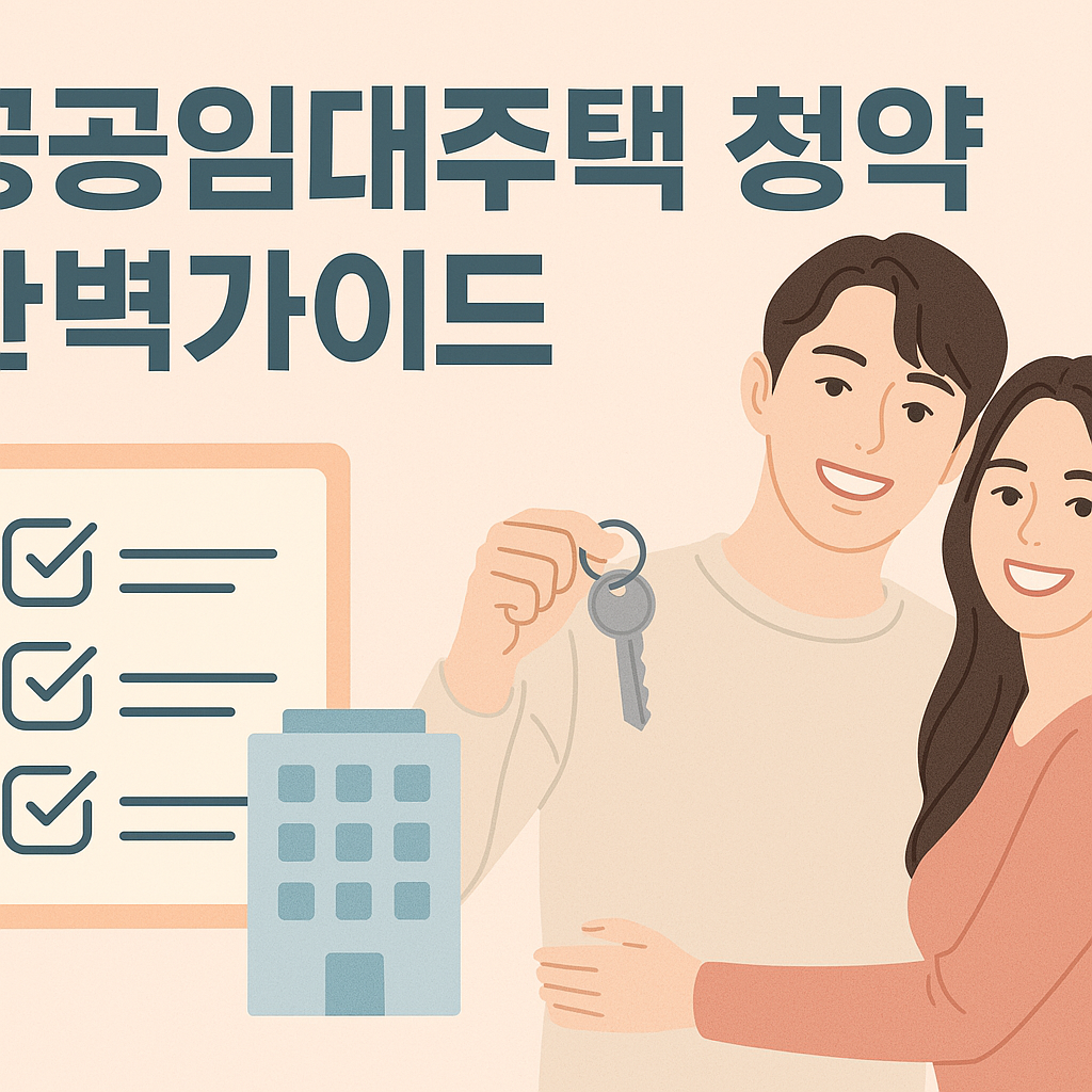 공공임대주택 청약 완벽가이드