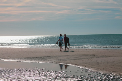 편안한 바다의 연인 사진