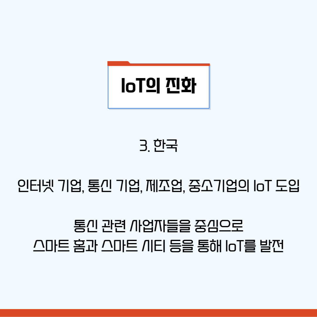 IoT의 진화