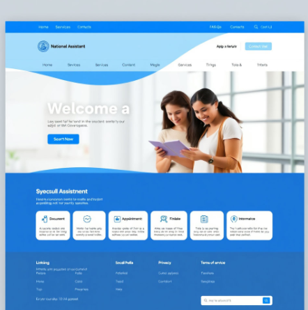 국민비서누리집 홈페이지그림