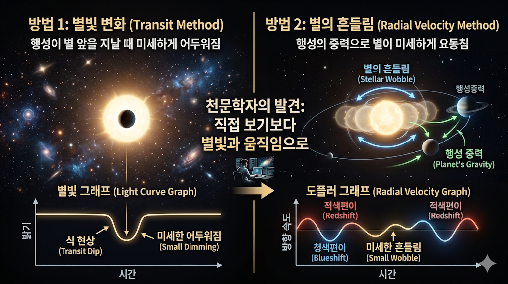 외계행성은 어떻게 발견할까? 천문학자들이 찾는 방법 정리