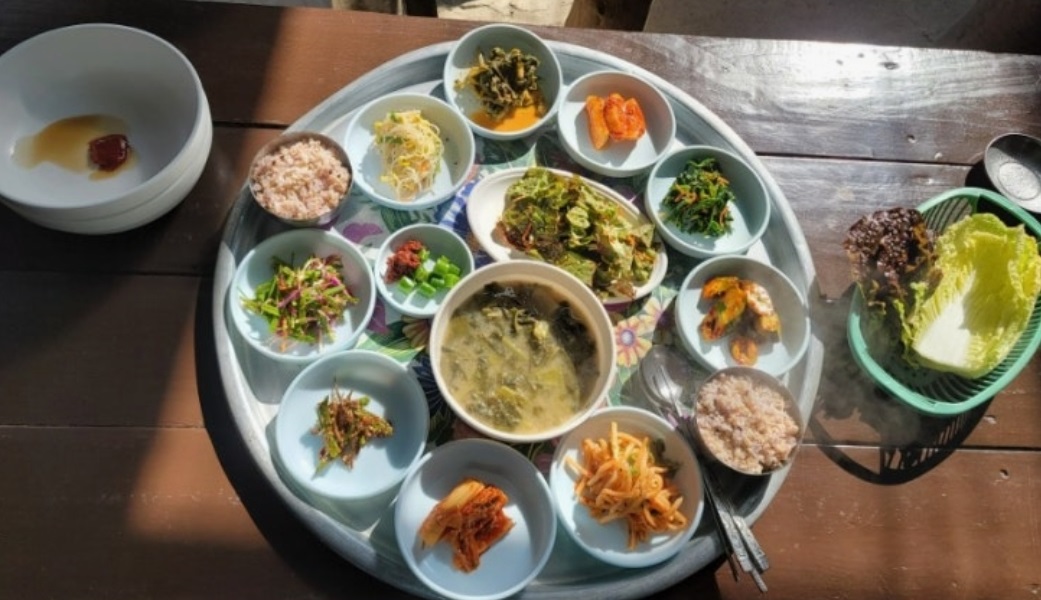 어쩌다문전성시-조계사-보리밥-한상