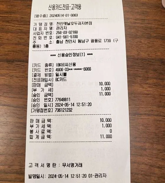 천안옛날호두과자 본점