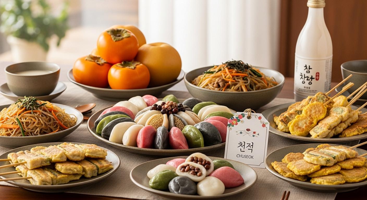 추석 라벨