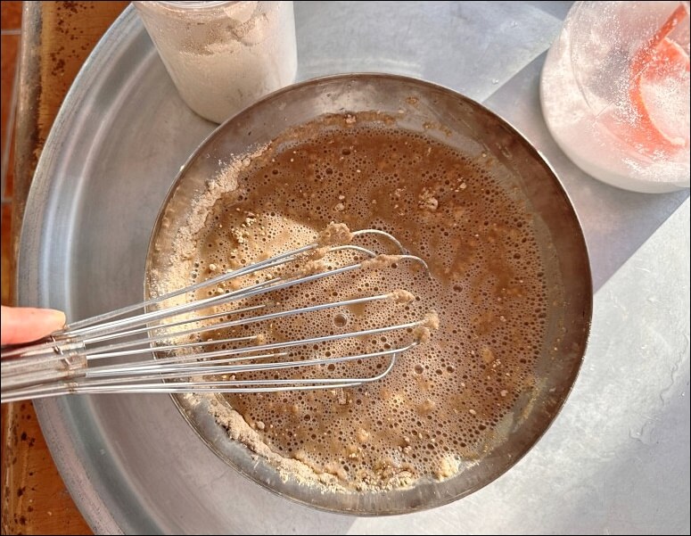 미숫가루 타는 법