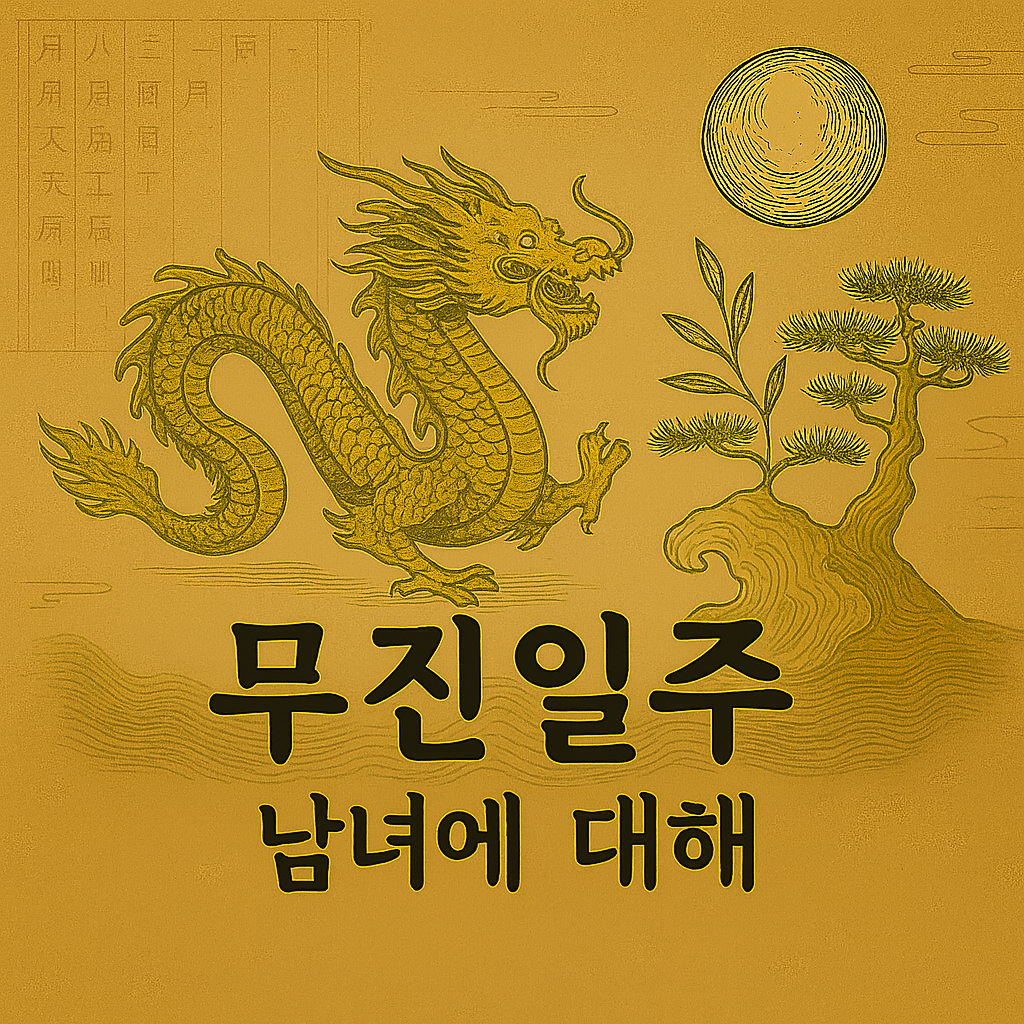 봄의 흙 속에서 깨어나는 용 — 무진일주(戊辰日柱)남녀에 대하여
