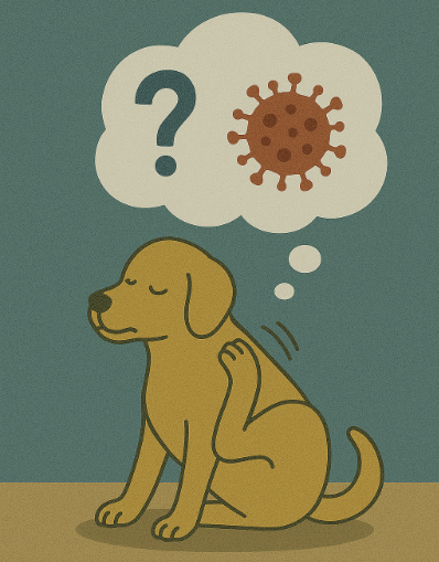 강아지 긁는 이유 총정리|단순 가려움 vs 피부병 구분법 관련 사진