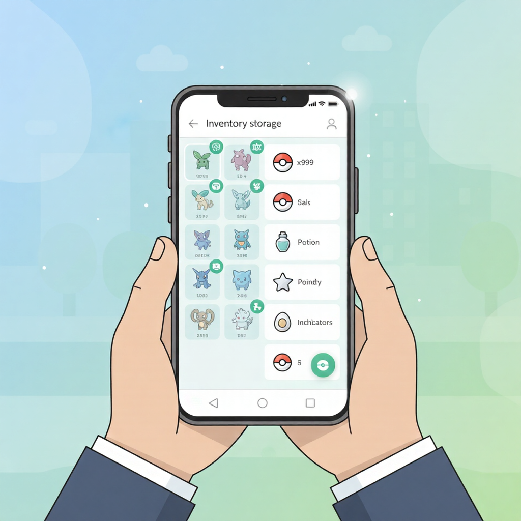 나만의 포켓몬고 인벤관리 노하우