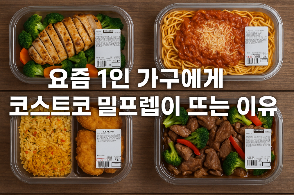 요즘 1인 가구에게 코스트코 밀프렙이 뜨는 이유