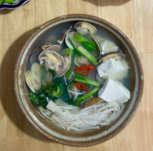 맑은 쑥국 (북부식)