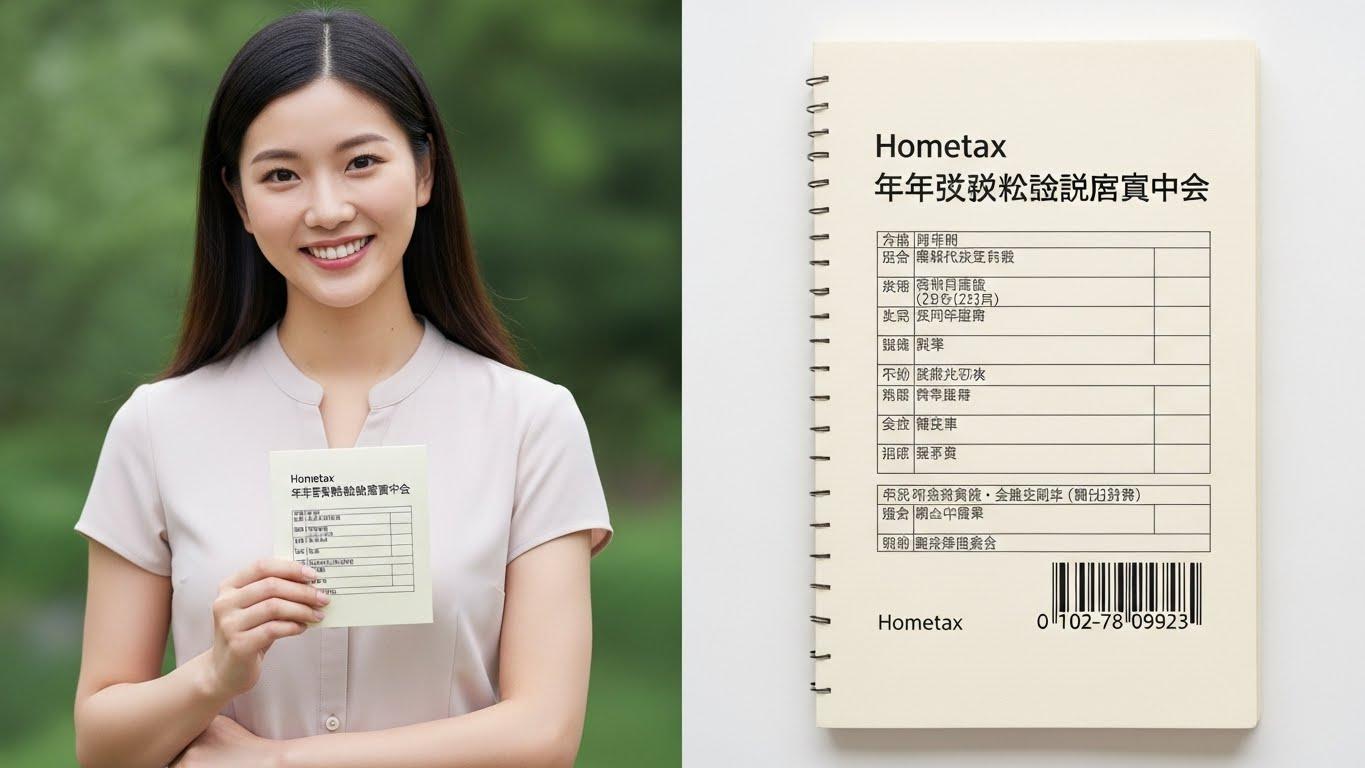 홈텍스연말정산수정신고