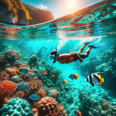 누사페니다 스노클링