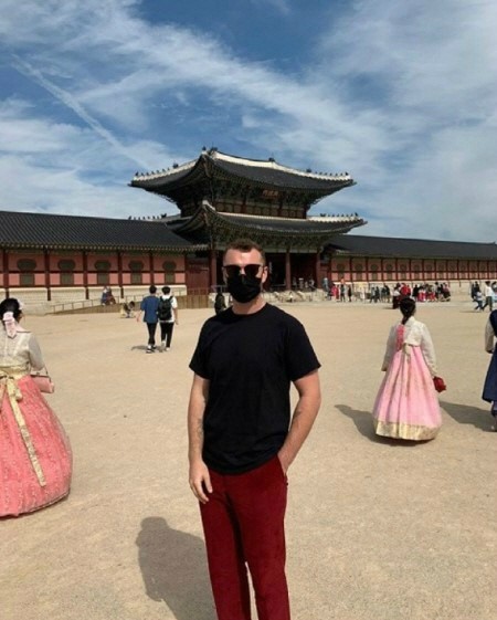 2018년 현대카드 슈퍼콘서트 내한 당시 샘 스미스