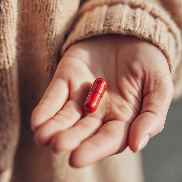 캡슐형태로된 홍삼 알약