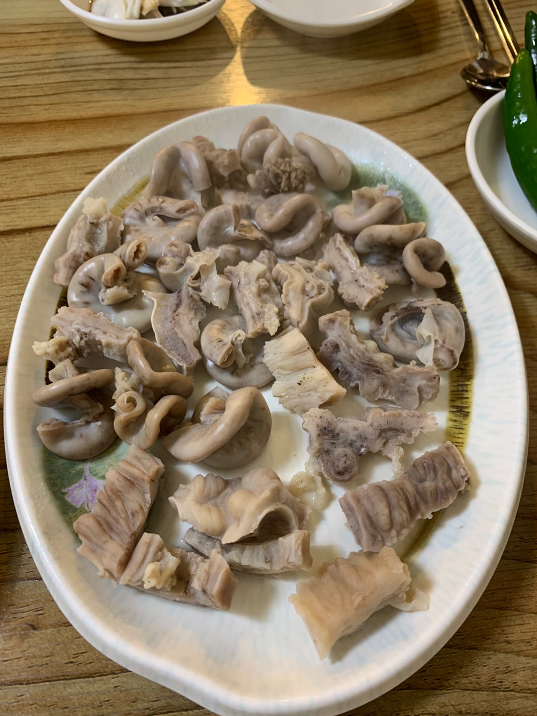 영래칼국수에서 주문한 암뽕
