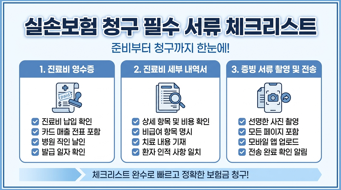 필수 서류 체크리스트