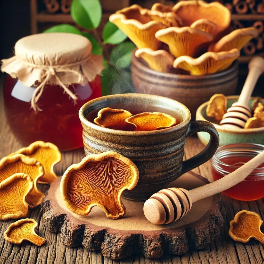 상황버섯 차의 효능: 혈당 조절과 항암 효과