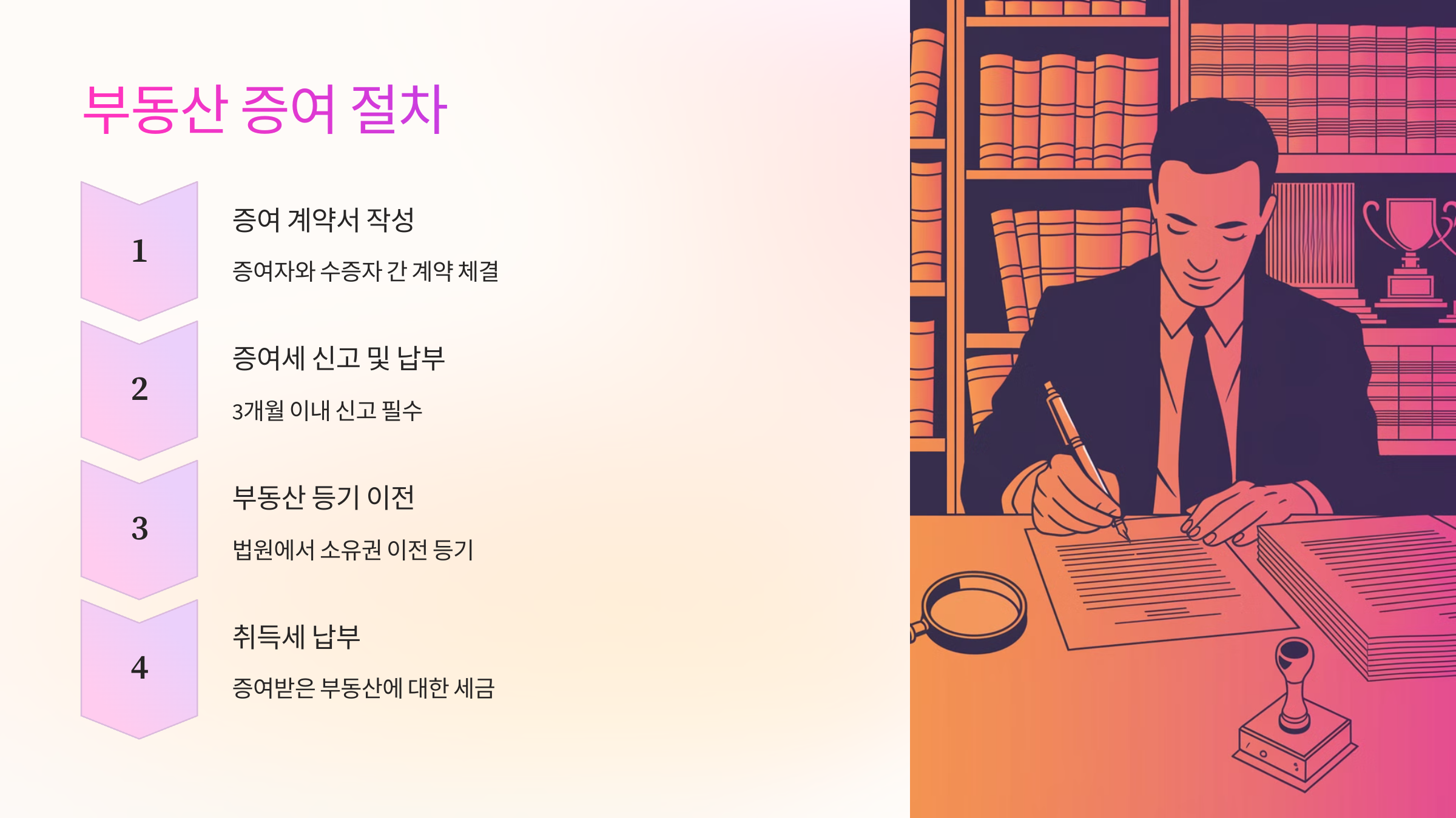 📜 부동산 증여 절차