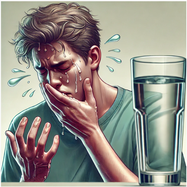 과도한 물 섭취시 관련사진