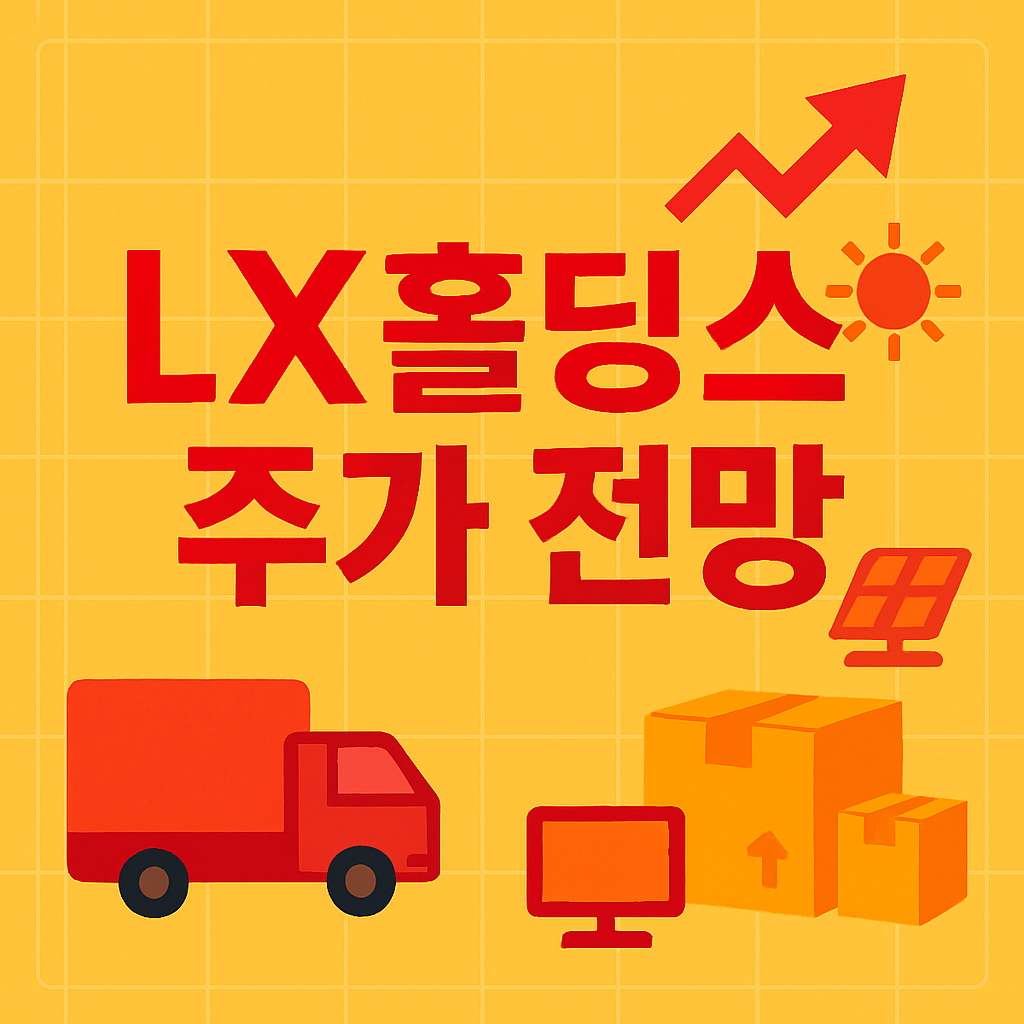 LX홀딩스 주가 전망 총정리