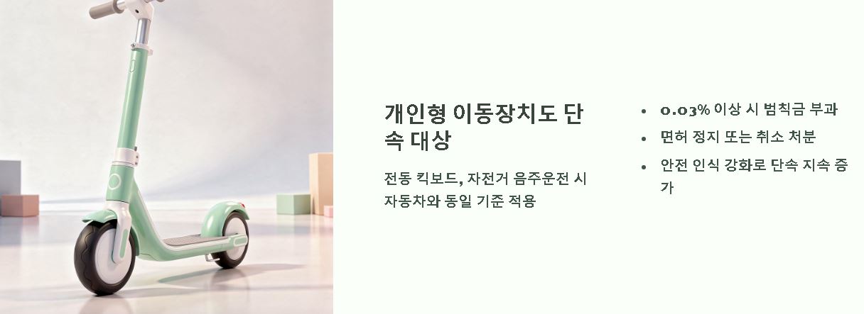 음주운전 처벌기준 정리