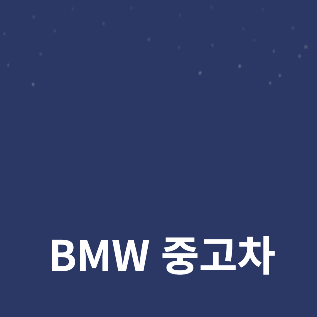 BMW 중고차 선택 시 알아야 할 필수 팁과 유지비 계산