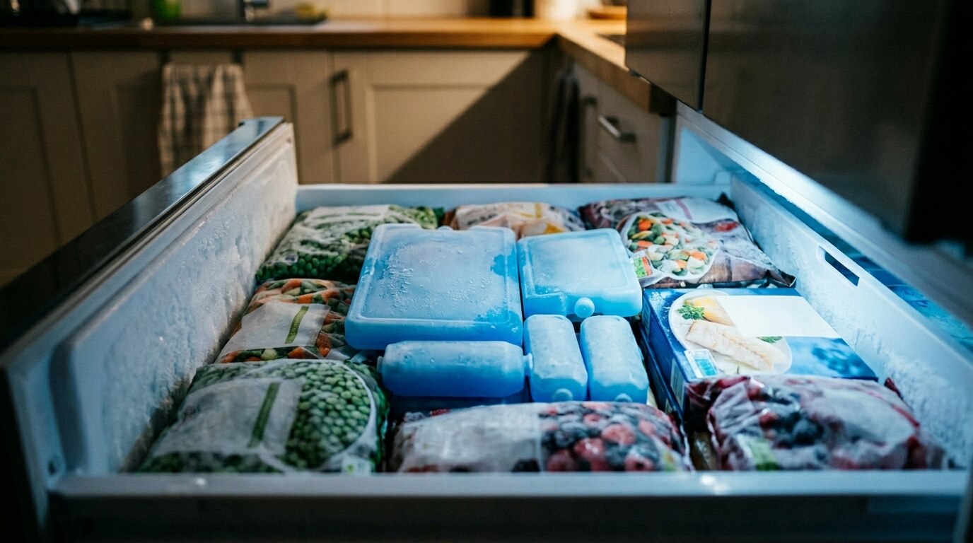 아이스팩 재활용 냉동실 채우기 전기요금 절약 보관