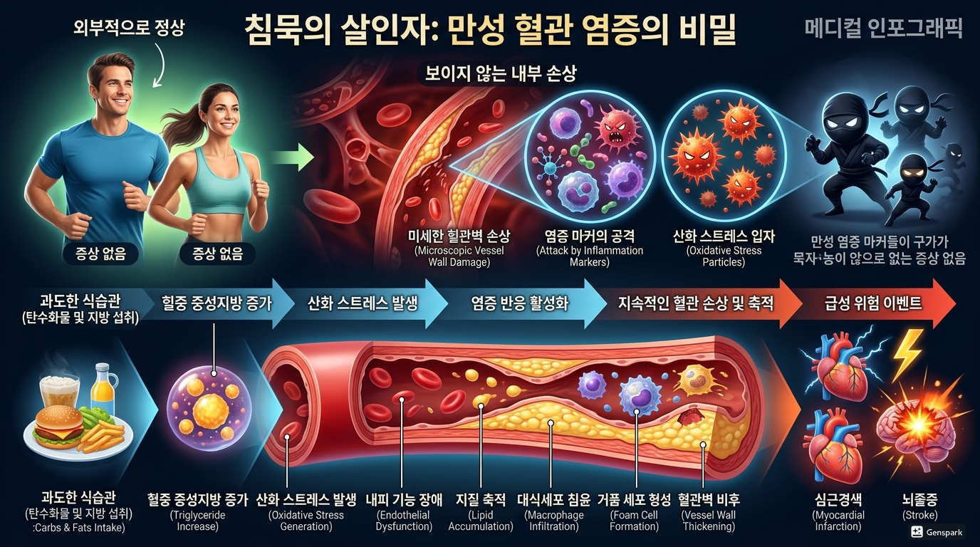 소리 없는 암살자, 혈관 염증