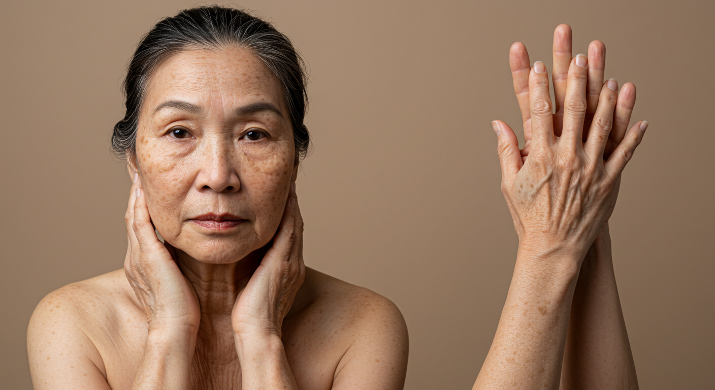 60대 이상 피부고민 해결법 (검버섯, 기미, 색소침착)