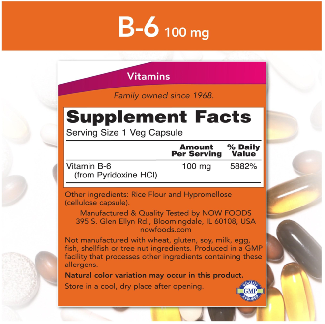 비타민B6의 놀라운 효능과 추천 제품 TOP 3