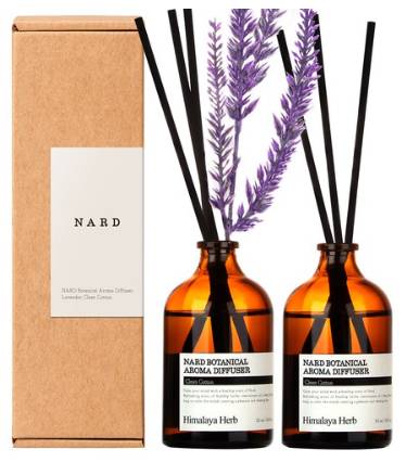 부케가르니 나드 보타니컬 아로마 디퓨저 100ml x 2p + 라벤더, 클린코튼