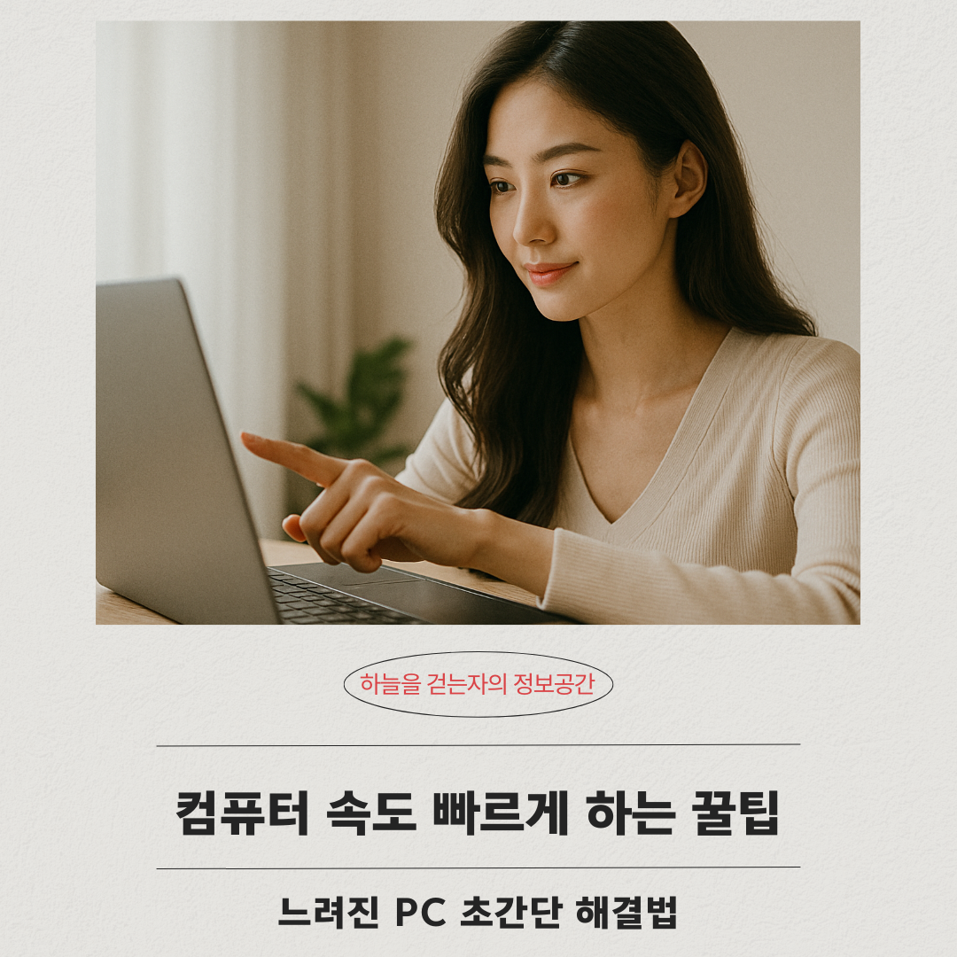 컴퓨터 속도 빠르게 하는 꿀팁 ❘ 느려진 PC 초간단 해결법