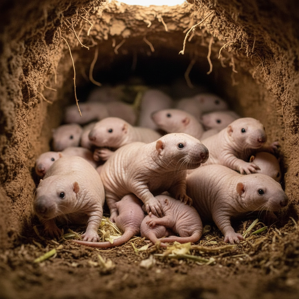 벌거숭이두더지쥐