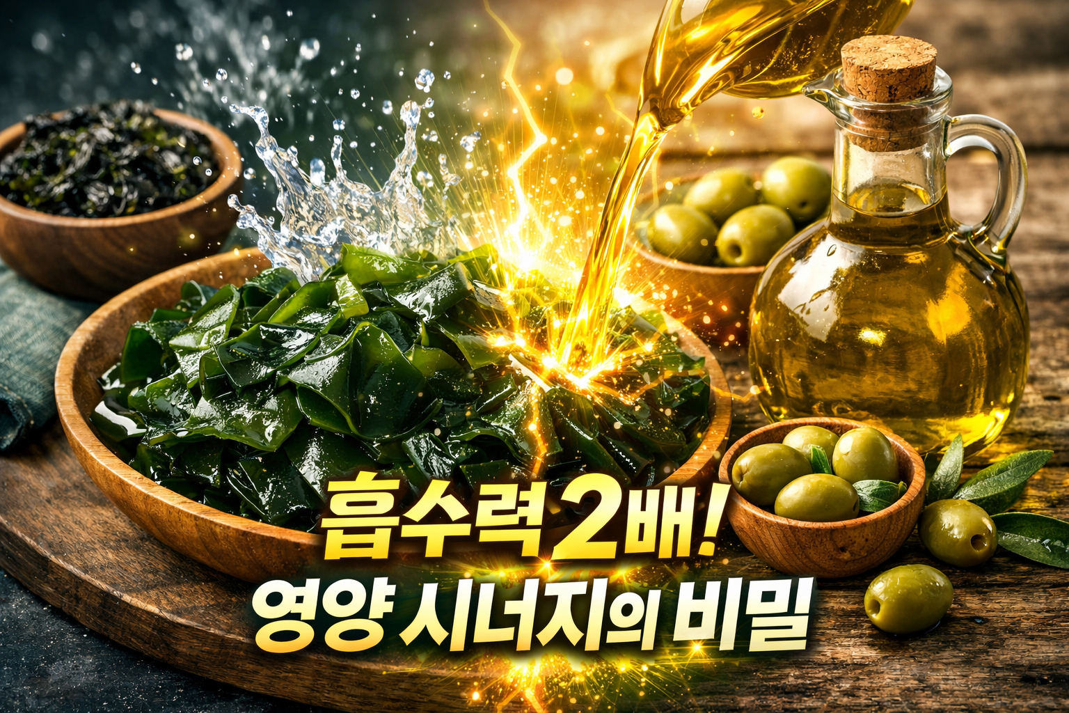 미역과 올리브오일