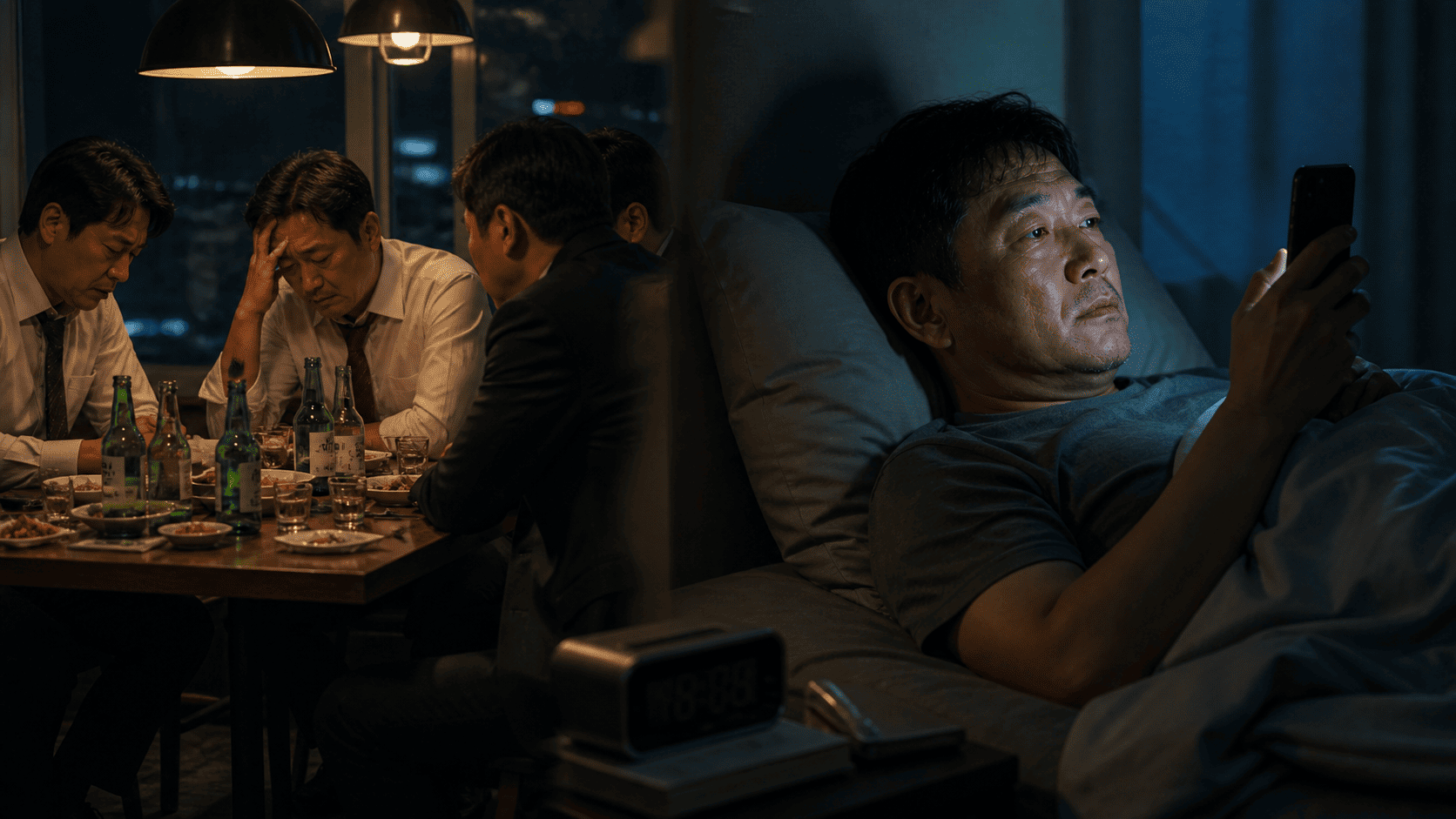 한국 남성의 생활패턴과 갱년기 영향