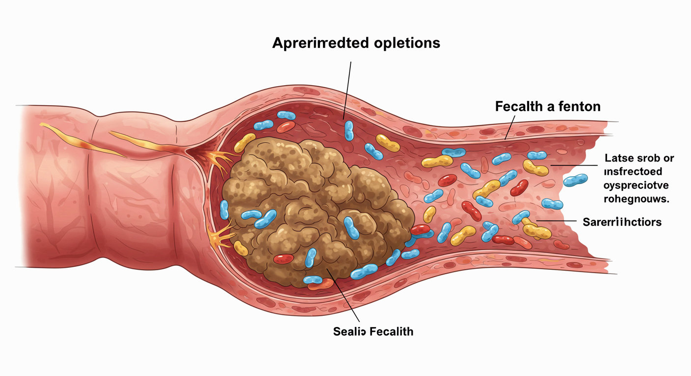 설사나 변비와 함께 복부 불편감이 지속된다면 맹장염 초기일 수 있습니다.