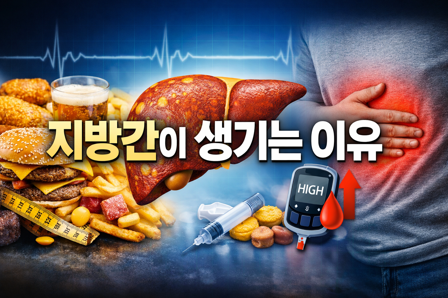 간에 지방이 생기는 이유