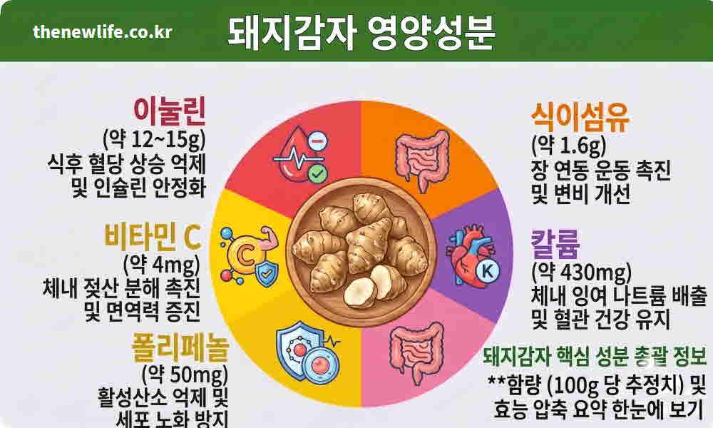 돼지감자 영양성분