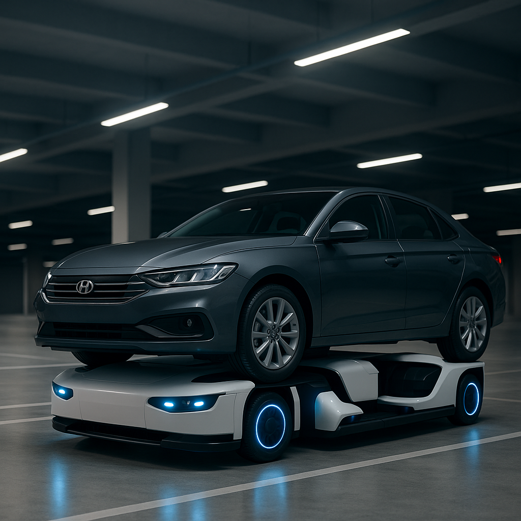 현대차 AI 주차로봇, 미래형 발레파킹 혁신 기술 완전 분석 관련 사진