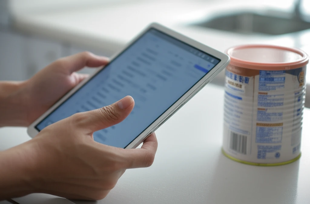 우리 집 압타밀 분유 리콜 여부 확인..