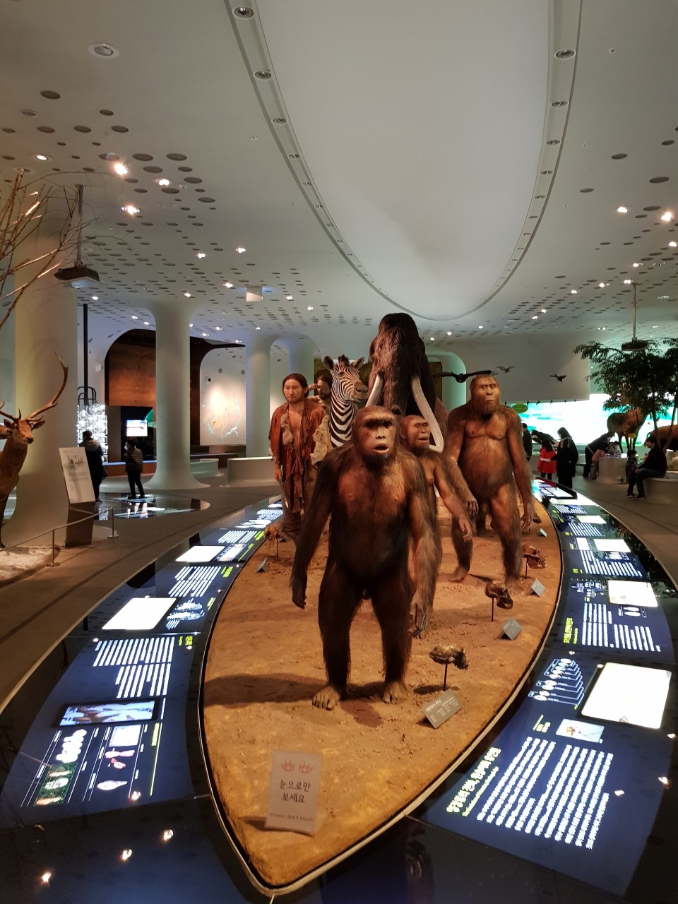 전곡전사박물관 내부 전시