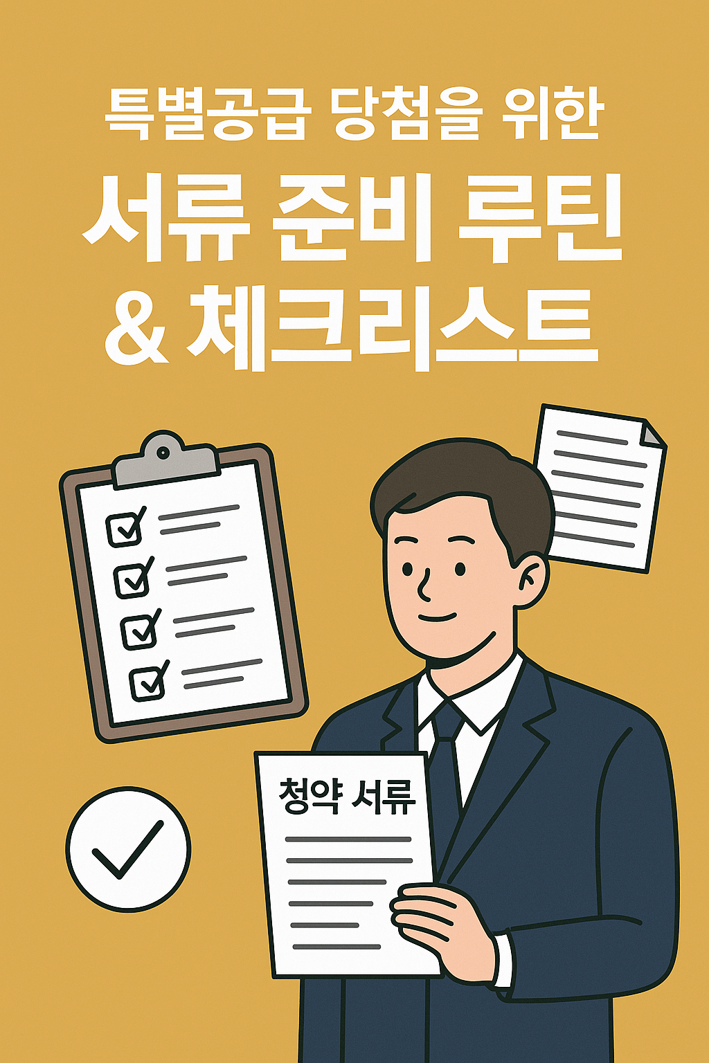 서류 준비 루틴 & 체크리스트