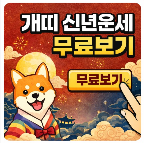 2026년 병오년 개띠 신년운세 총정리｜무료로 보는 정확한 운세