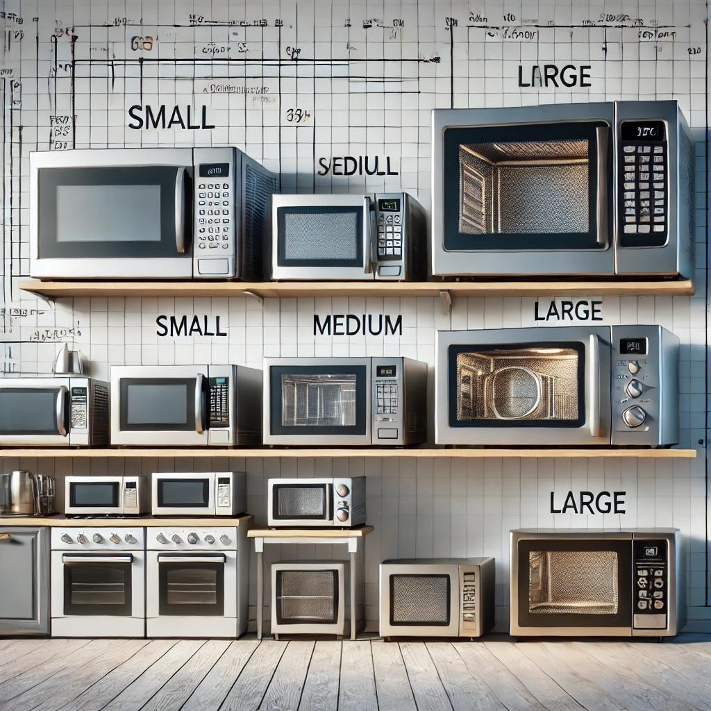 전자레인지 크기