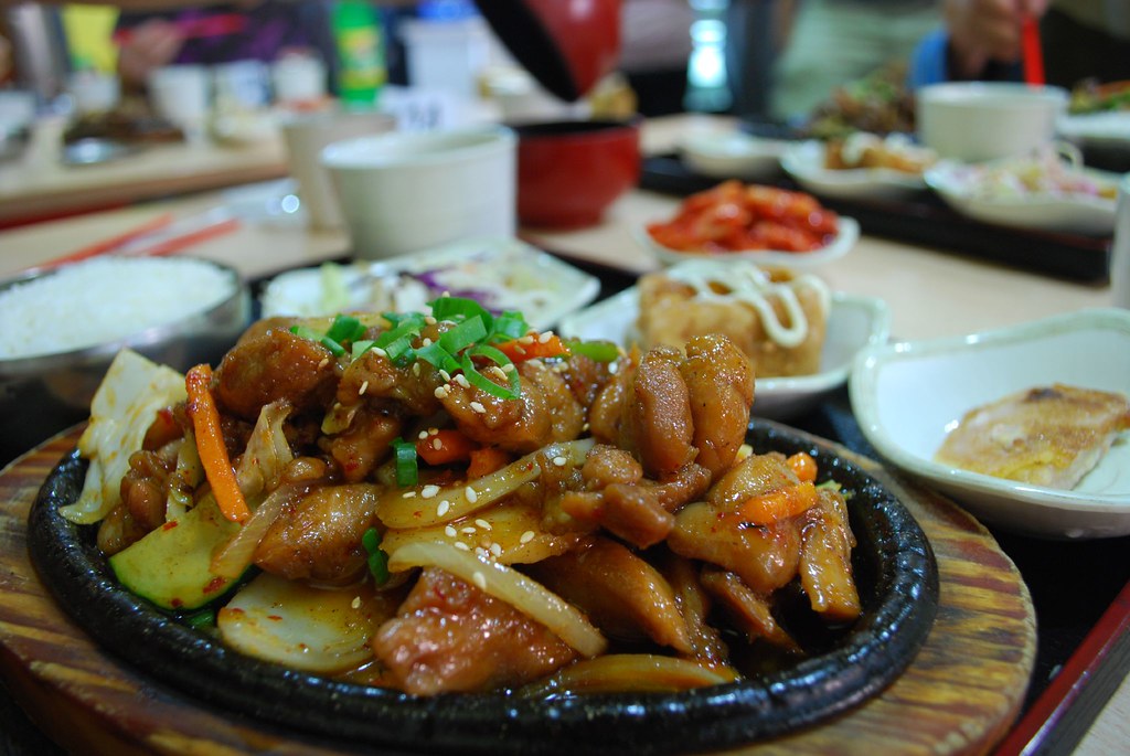 청송 맛집 매운 닭불고기 예시 사진