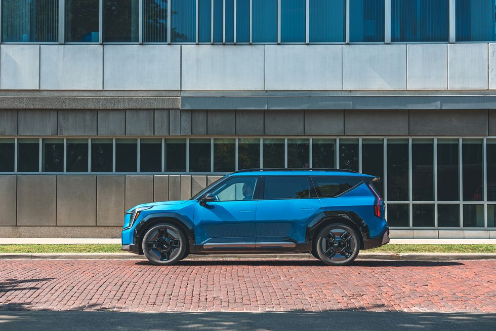 기아 EV9 외부디자인
